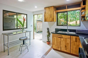 Modern Casita in the jungle. Steps to the Beach.